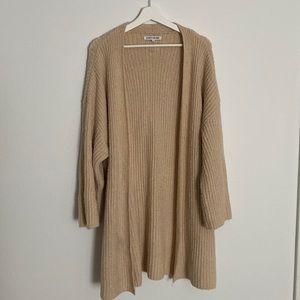 Elizabeth and James Tan Cardigan